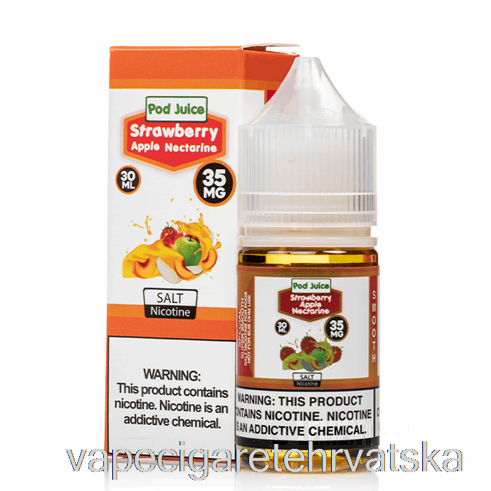 Vape Hrvatska Jagoda Jabuka Nektarina - Mahuna Sok - 30ml 55mg